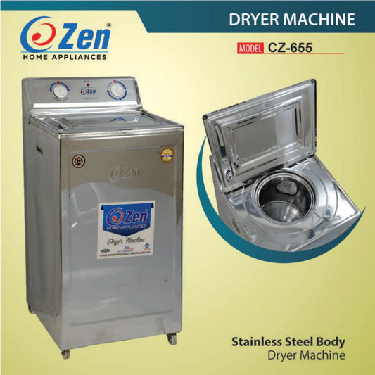 Zen Home CZ-655 stainless steel body dryer Machine – Durable and Efficient