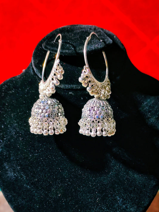 Flat 50% Off Jhumka Earrings | Traditional Elegance, Half the Price