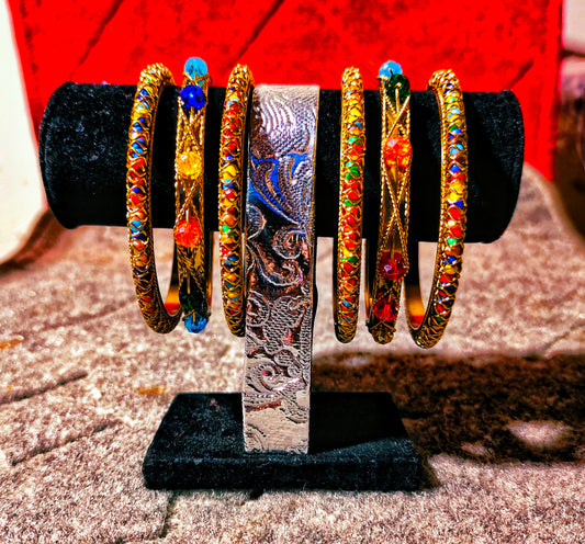 Flat 50% Off on Designer six cuff Bangles | Style That Shines