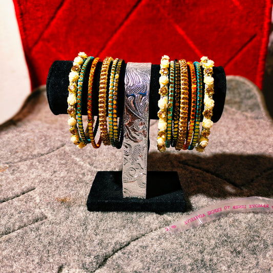 Shop beaded Bangles Online – Flat 50% Off on All Stunning Designs