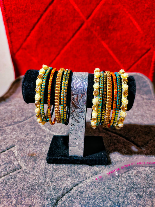 Shop beaded Bangles Online – Flat 50% Off on All Stunning Designs