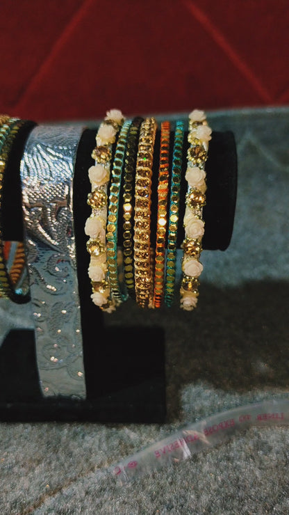Shop beaded Bangles Online – Flat 50% Off on All Stunning Designs