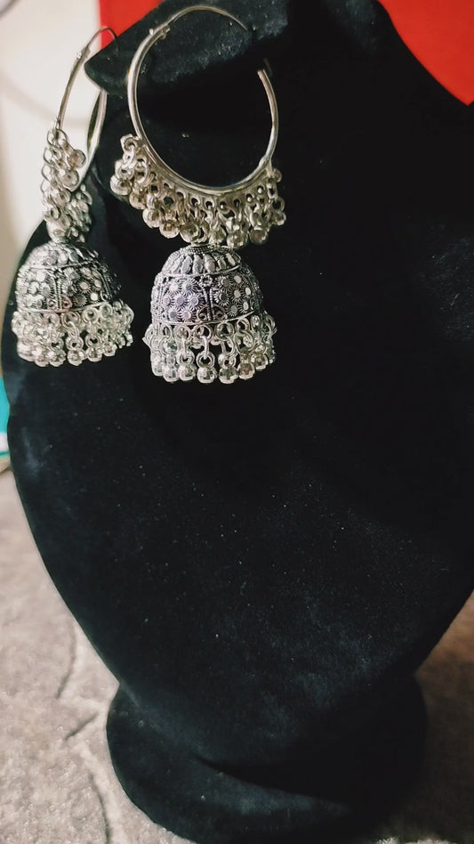 Flat 50% Off Jhumka Earrings | Traditional Elegance, Half the Price