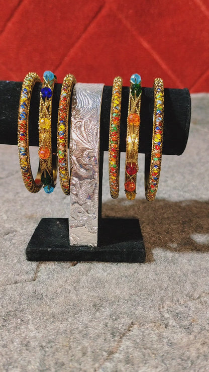 Flat 50% Off on Designer six cuff Bangles | Style That Shines